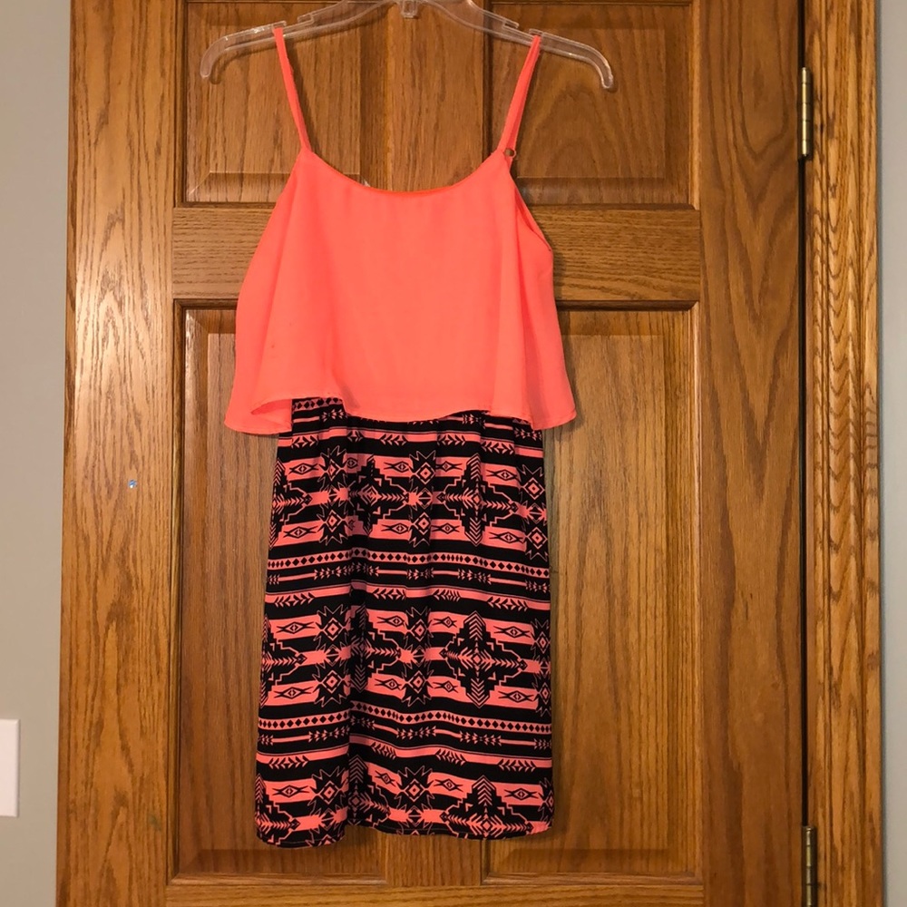 Coral Summer Dress